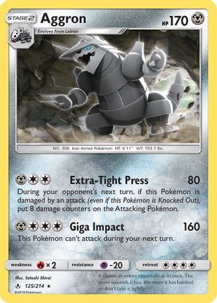 Aggron/214 - SM Unbroken Bonds