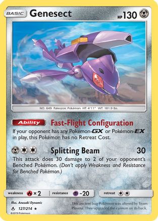 Genesect/214 - SM Unbroken Bonds