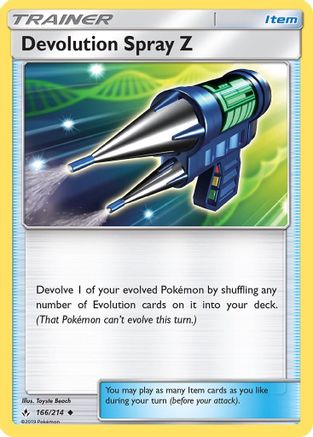 Devolution Spray Z/214 - SM Unbroken Bonds