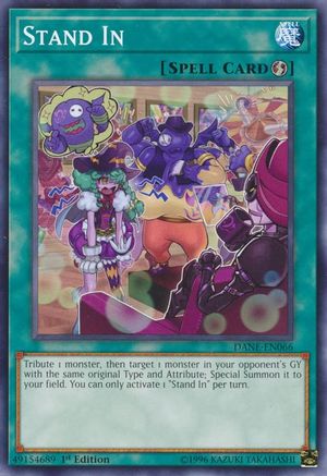 Stand In (DANE-EN066) - Dark Neostorm 1st Edition