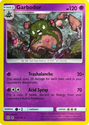 Garbodor - 51a/145 (Cosmos Holo)/145 - Alternate Art Promos Holofoil
