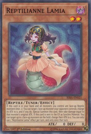 Reptilianne Lamia (RIRA-EN025) - Rising Rampage Unlimited