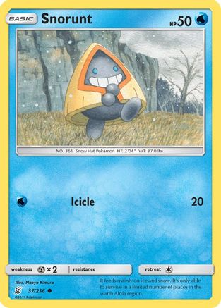 Snorunt 37/236 - SM Unified Minds
