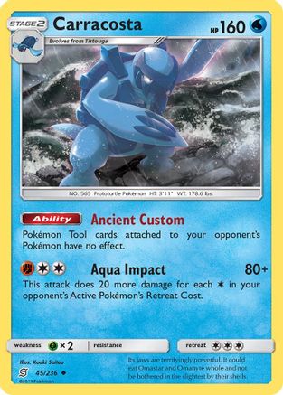 Carracosta 45/236 - SM Unified Minds