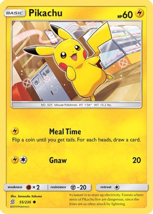 Pikachu (55) 55/236 - SM Unified Minds