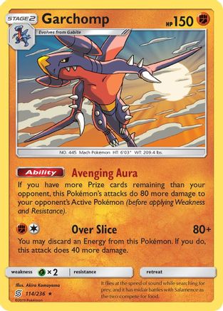 Garchomp 114/236 - SM Unified Minds