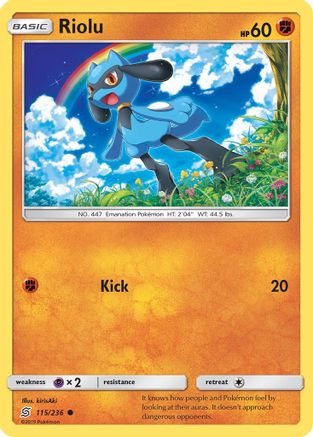 Riolu (115) 115/236 - SM Unified Minds