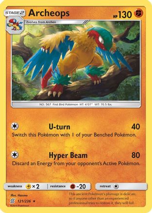 Archeops/236 - SM Unified Minds Reverse Holofoil