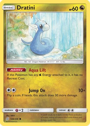 Dratini (148) 148/236 - SM Unified Minds Reverse Holofoil