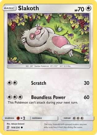 Slakoth (168) 168/236 - SM Unified Minds