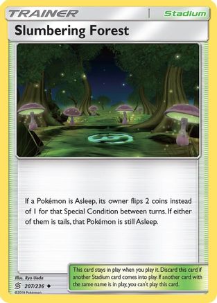 Slumbering Forest 207/236 - SM Unified Minds