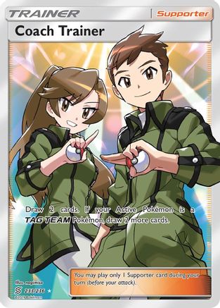 Coach Trainer (Full Art)/236 - SM Unified Minds Holofoil