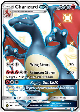 Charizard GX/94 - Hidden Fates Shiny Vault Holofoil
