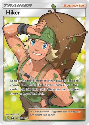 Hiker/94 - Hidden Fates Shiny Vault Holofoil