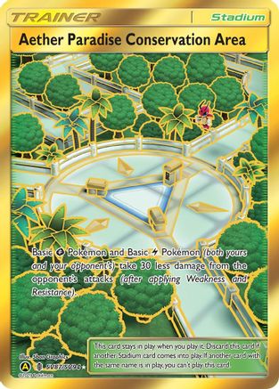 Aether Paradise Conservation Area/94 - Hidden Fates Shiny Vault Holofoil