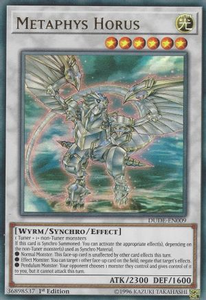 Metaphys Horus (DUDE-EN009) - Duel Devastator 1st Edition