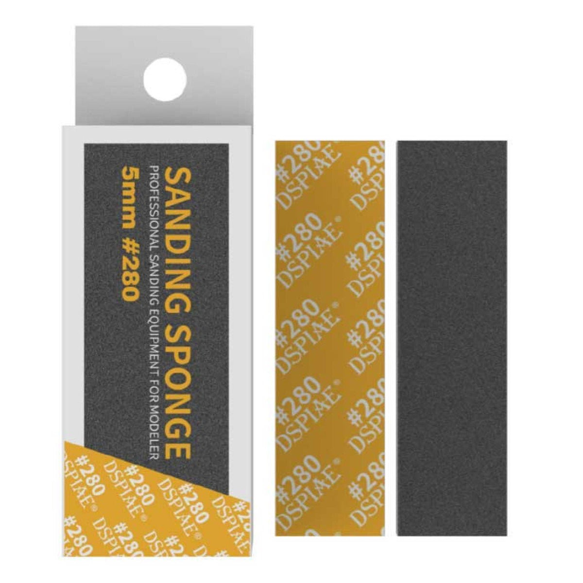 DSPIAE 5mm #280 Sanding Sponge 5 Pcs