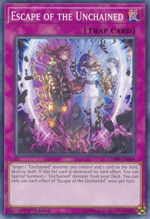 Escape of the Unchained (CHIM-EN069) - Chaos Impact 1st Edition