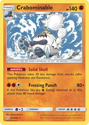 Crabominable/236 - SM Cosmic Eclipse