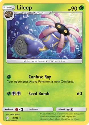 Lileep 10/236 - SM Cosmic Eclipse