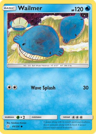 Wailmer 45/236 - SM Cosmic Eclipse