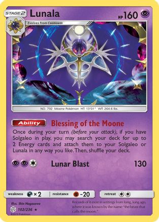 Lunala 102/236 - SM Cosmic Eclipse