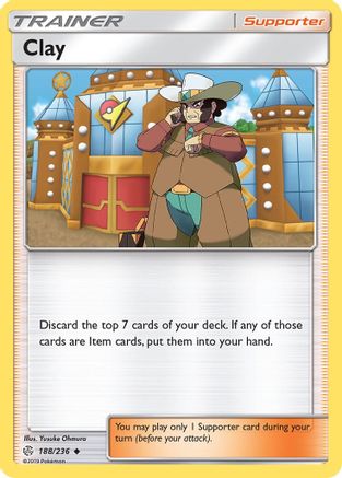 Clay 188/236 - SM Cosmic Eclipse Reverse Holofoil