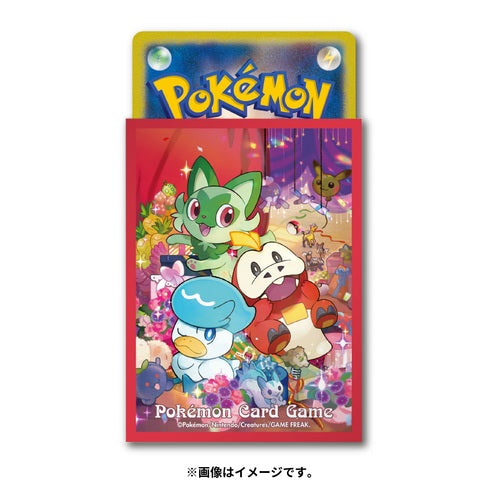 Pokémon Center Japan Official Sleeves: Scarlet & Violet Starter Sleeves
