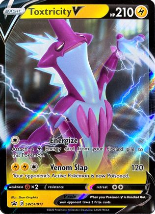 Toxtricity V - SWSH017 SWSH017/307 - SWSH Sword & Shield Promo Cards Holofoil