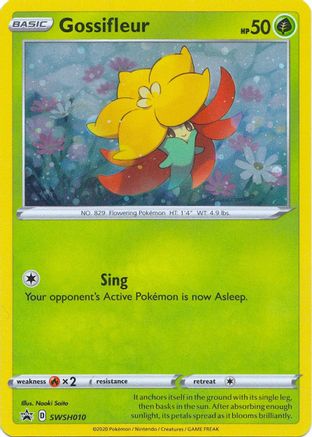 Gossifleur - SWSH010/307 - SWSH Sword & Shield Promo Cards Holofoil
