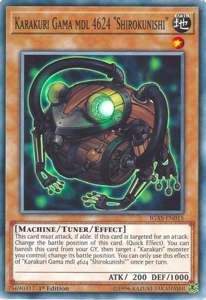 Karakuri Gama mdl 4624 "Shirokunishi" (IGAS-EN015) - Ignition Assault 1st Edition