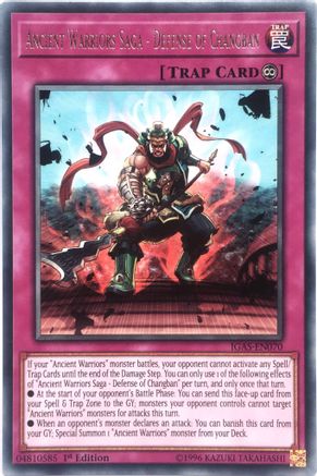 Ancient Warriors Saga - Defense of Changban (IGAS-EN070) - Ignition Assault Unlimited