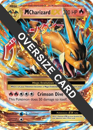 M Charizard EX - 13/106 (Form Y) - Jumbo Cards Holofoil