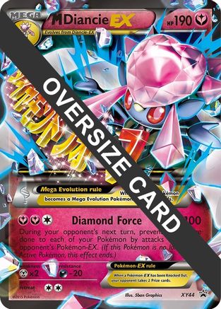 M Diancie EX - XY44 - Jumbo Cards Holofoil