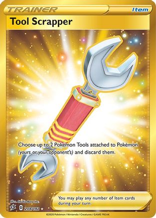 Tool Scrapper (Secret) 208/192 - SWSH02 Rebel Clash Holofoil