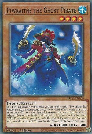 Piwraithe the Ghost Pirate (ETCO-EN000) - Eternity Code 1st Edition