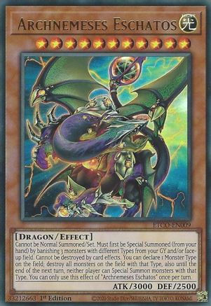 Archnemeses Eschatos (ETCO-EN009) - Eternity Code 1st Edition