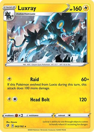 Luxray - 62/192 - Deck Exclusives