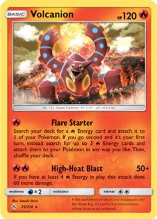 Volcanion - 25/214 - Deck Exclusives