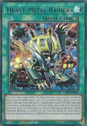 Heavy Metal Raiders (Blue) (LDS1-EN077) - Legendary Duelists: Season 1 1st Edition