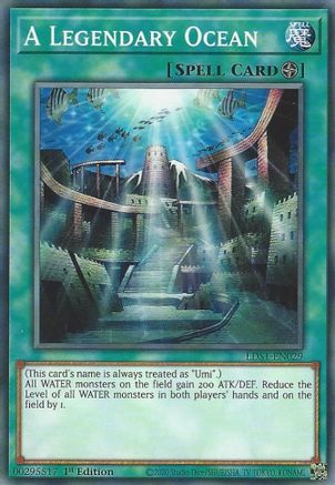 A Legendary Ocean (LDS1-EN029) - Legendary Duelists: Season 1 1st Edition