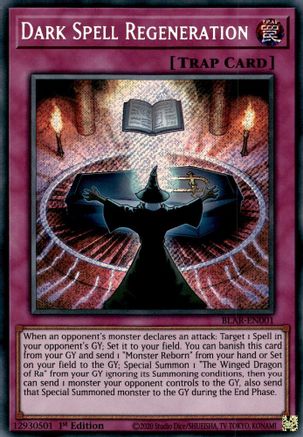 Dark Spell Regeneration (BLAR-EN001) - Battles of Legend: Armageddon 1st Edition