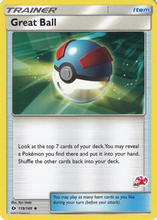 Great Ball - 119/149 (#48 Charizard Stamped) - Battle Academy