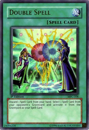 Double Spell (MFC-106) - Magician's Force 1st Edition