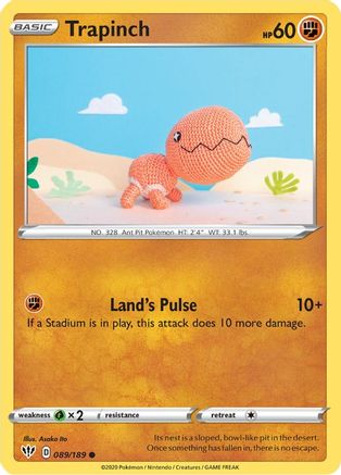 Trapinch 89/189 - SWSH03 Darkness Ablaze