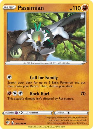 Passimian 97/189 - SWSH03 Darkness Ablaze