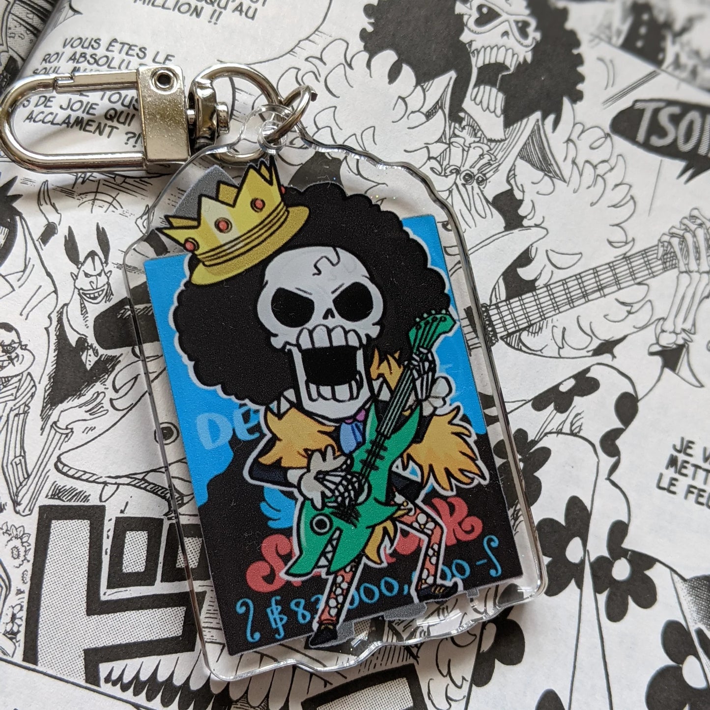 Brook Acrylic Keychain (Pixelized Panda)
