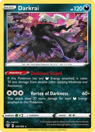Darkrai - 105/189 - Deck Exclusives