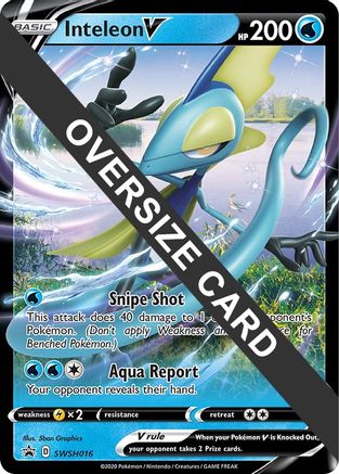 Inteleon V - SWSH016 - Jumbo Cards Holofoil