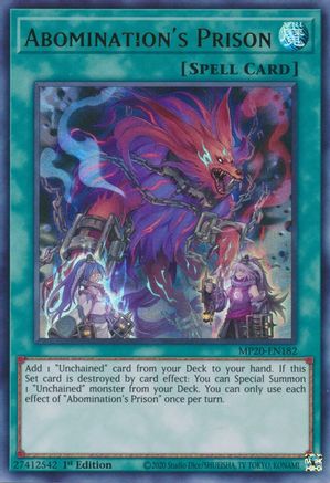 Abomination's Prison (MP20-EN182) - 2020 Tin of Lost Memories 1st Edition